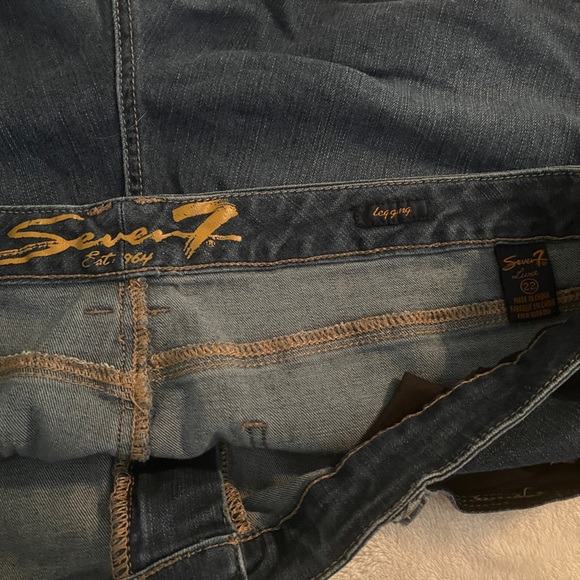 Denim plus size 22shorts well loved - Picture 3 of 6